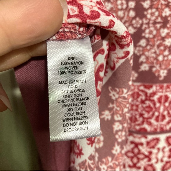 Ann Taylor Loft Mauve Top - Picture 4 of 4